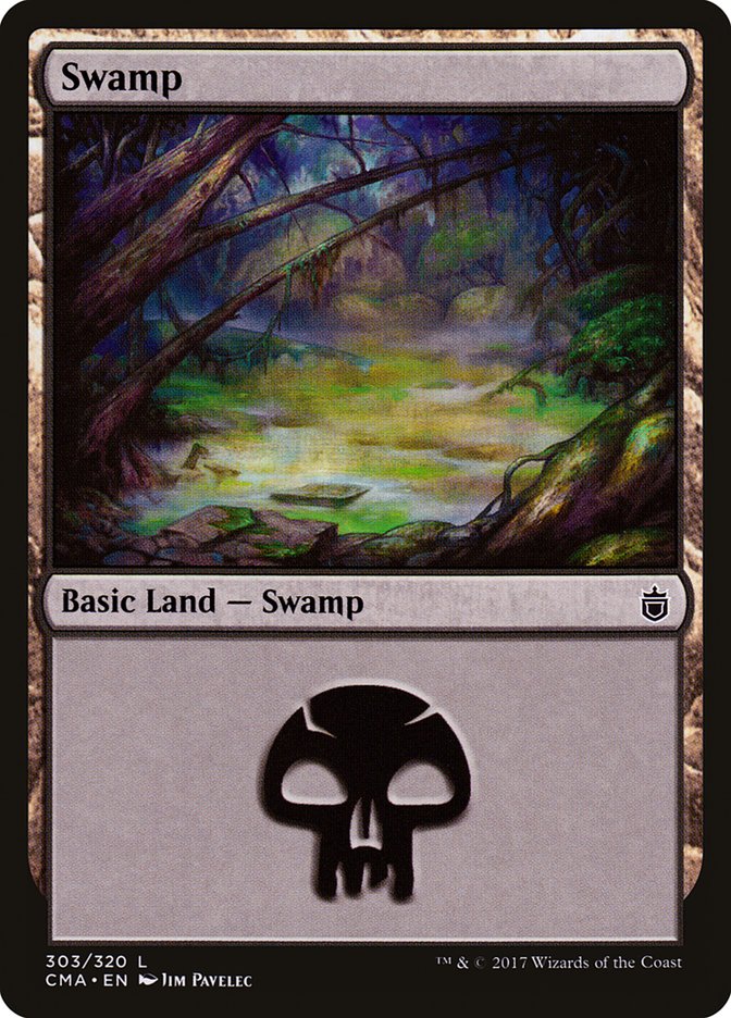 Swamp (303) [Commander Anthology] | Chromatic Games