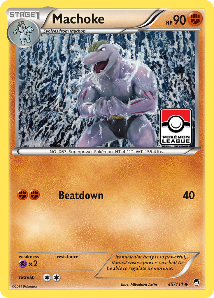 Machoke (45/111) [XY: Furious Fists] | Chromatic Games