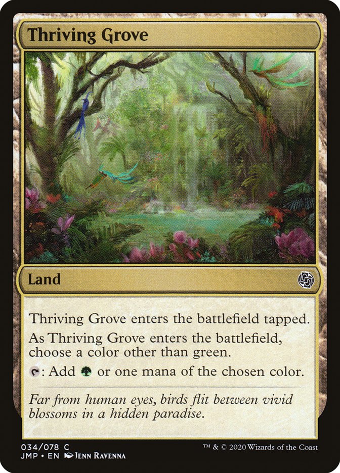 Thriving Grove [Jumpstart] | Chromatic Games