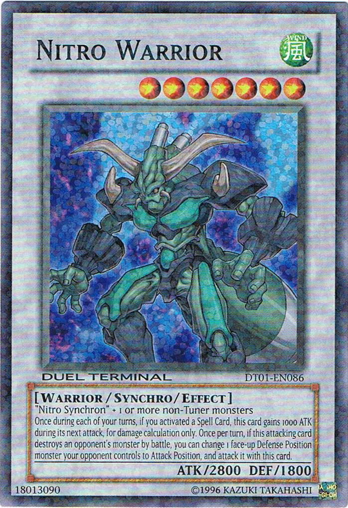 Nitro Warrior [DT01-EN086] Super Rare | Chromatic Games