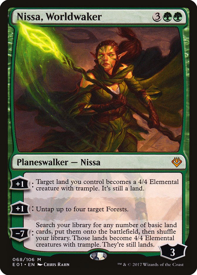 Nissa, Worldwaker [Archenemy: Nicol Bolas] | Chromatic Games