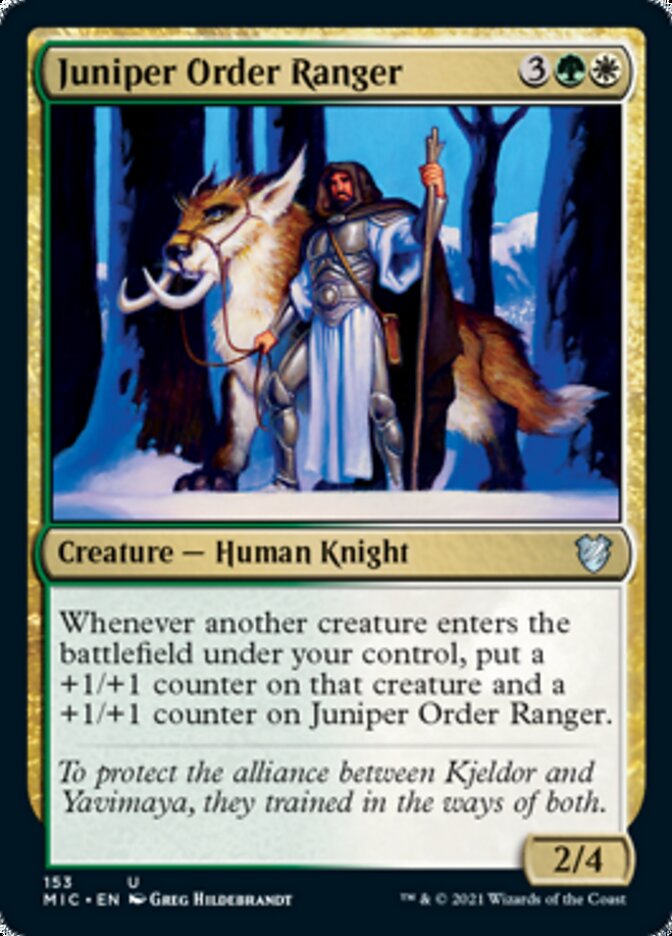 Juniper Order Ranger [Innistrad: Midnight Hunt Commander] | Chromatic Games