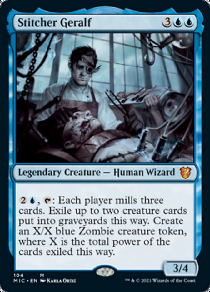 Stitcher Geralf [Innistrad: Midnight Hunt Commander] | Chromatic Games