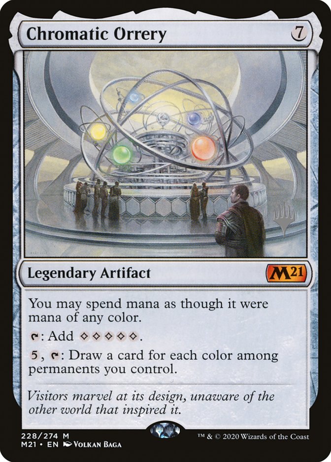 Chromatic Orrery (Promo Pack) [Core Set 2021 Promos] | Chromatic Games