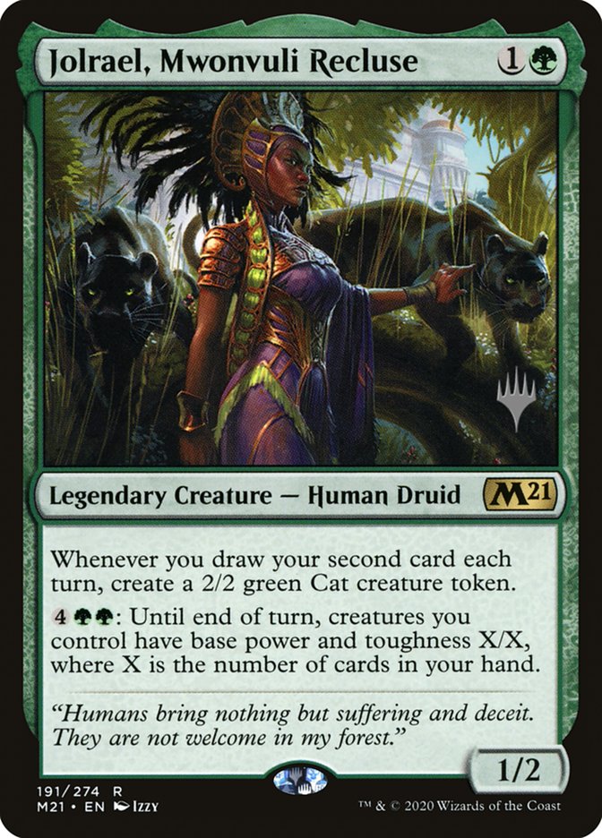 Jolrael, Mwonvuli Recluse (Promo Pack) [Core Set 2021 Promos] | Chromatic Games