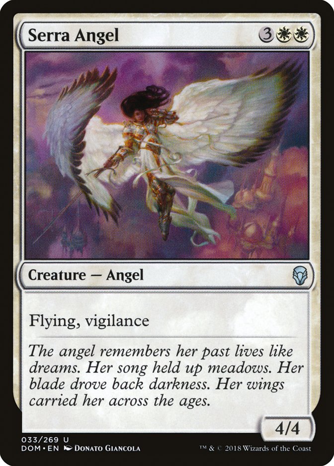 Serra Angel [Dominaria] | Chromatic Games