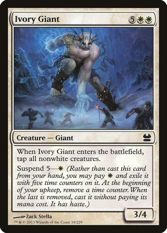 Ivory Giant [Modern Masters] | Chromatic Games