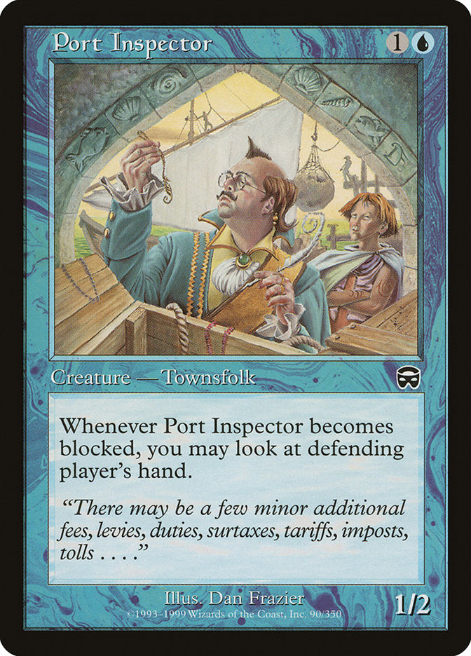 Port Inspector [Mercadian Masques] | Chromatic Games