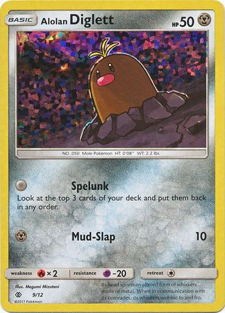 Alolan Diglett (9/12) [McDonald's Promos: 2017 Collection] | Chromatic Games