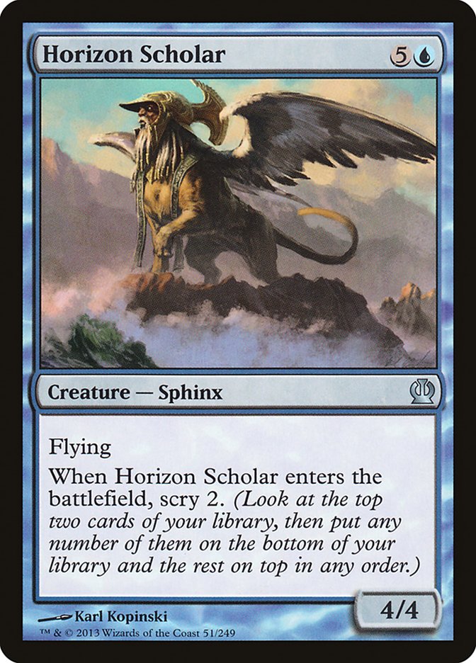 Horizon Scholar [Theros] | Chromatic Games