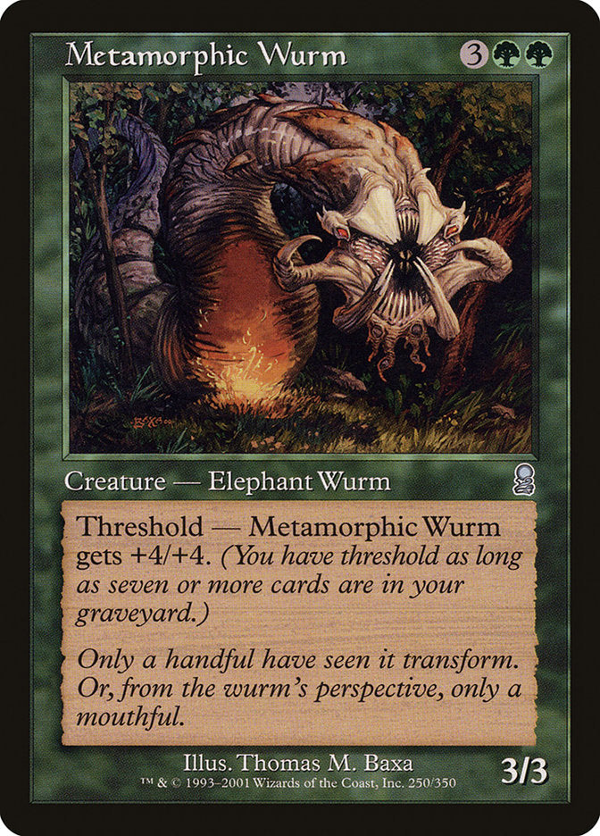 Metamorphic Wurm [Odyssey] | Chromatic Games