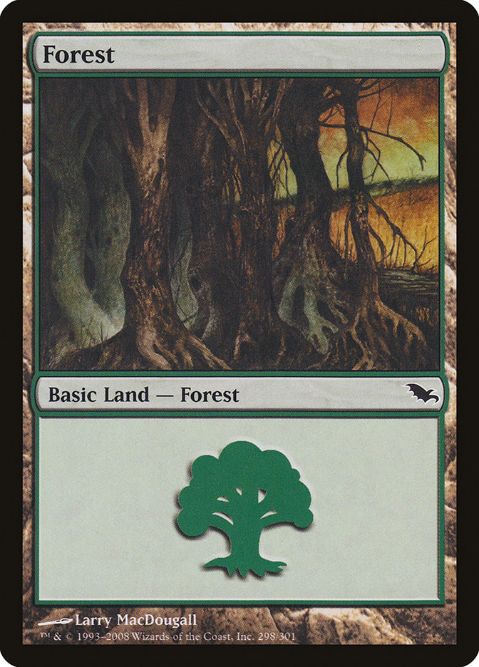 Forest (298) [Shadowmoor] | Chromatic Games