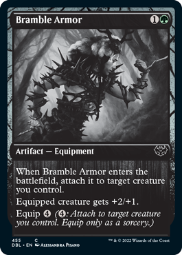 Bramble Armor (455) [Innistrad: Double Feature] | Chromatic Games