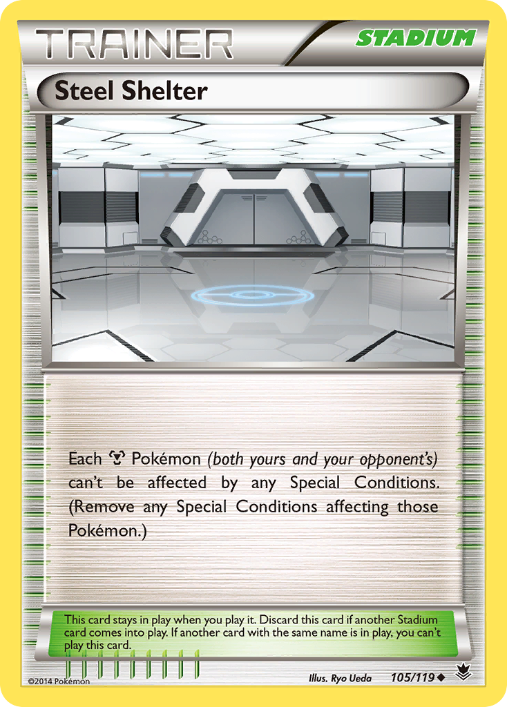 Steel Shelter (105/119) [XY: Phantom Forces] | Chromatic Games