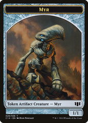 Myr // Pentavite Double-Sided Token [Commander 2014 Tokens] | Chromatic Games