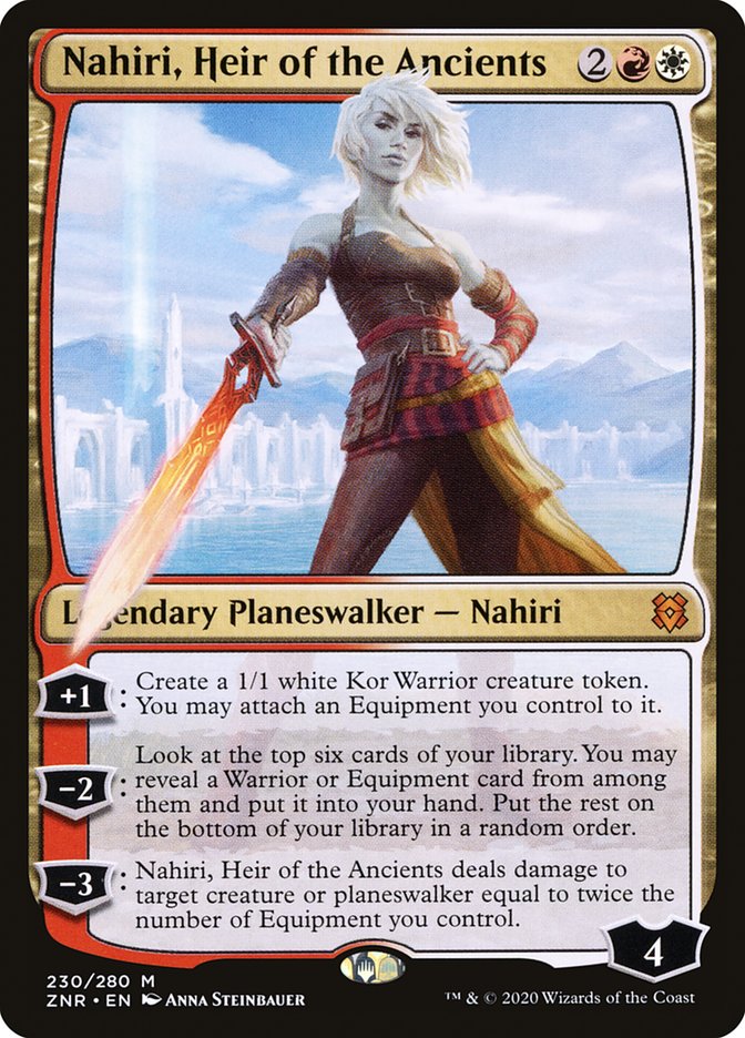 Nahiri, Heir of the Ancients [Zendikar Rising] | Chromatic Games