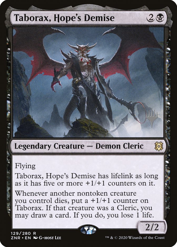 Taborax, Hope's Demise (Promo Pack) [Zendikar Rising Promos] | Chromatic Games