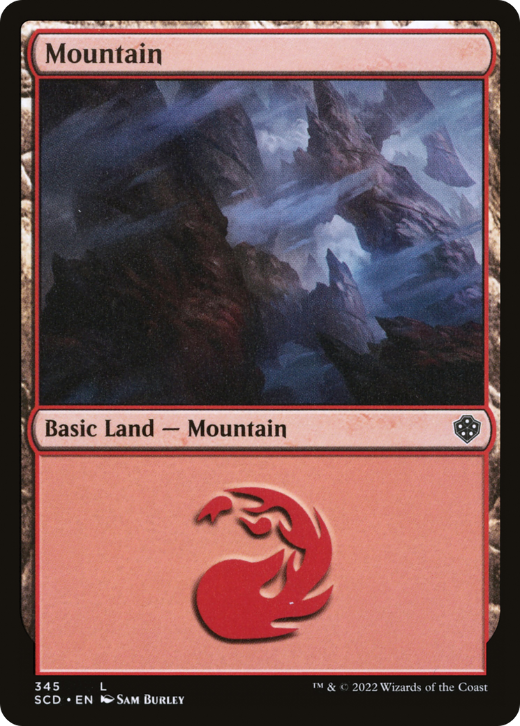 Mountain [Starter Commander Decks] | Chromatic Games