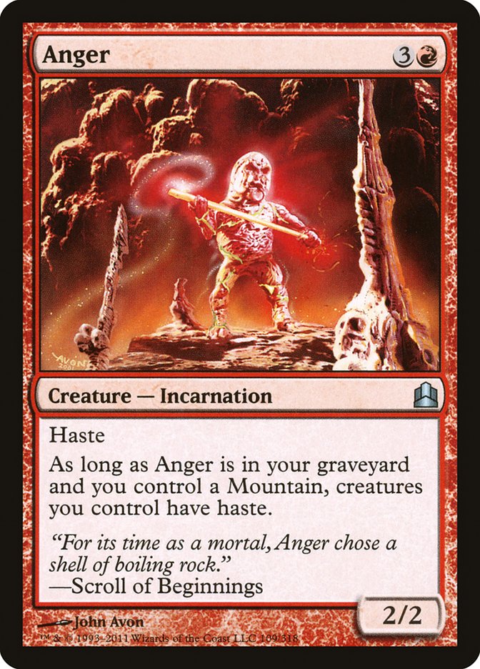 Anger [Commander 2011] | Chromatic Games