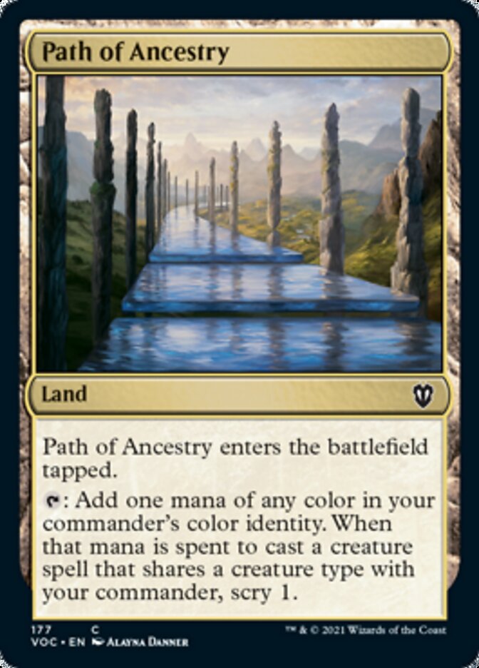 Path of Ancestry [Innistrad: Crimson Vow Commander] | Chromatic Games