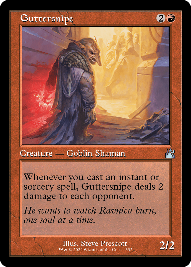 Guttersnipe (Retro Frame) [Ravnica Remastered] | Chromatic Games