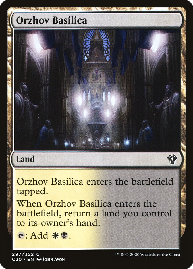 Orzhov Basilica [Commander 2020] | Chromatic Games