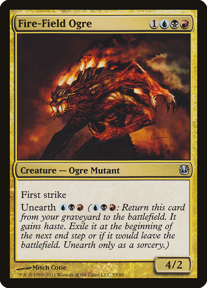 Fire-Field Ogre [Duel Decks: Ajani vs. Nicol Bolas] | Chromatic Games