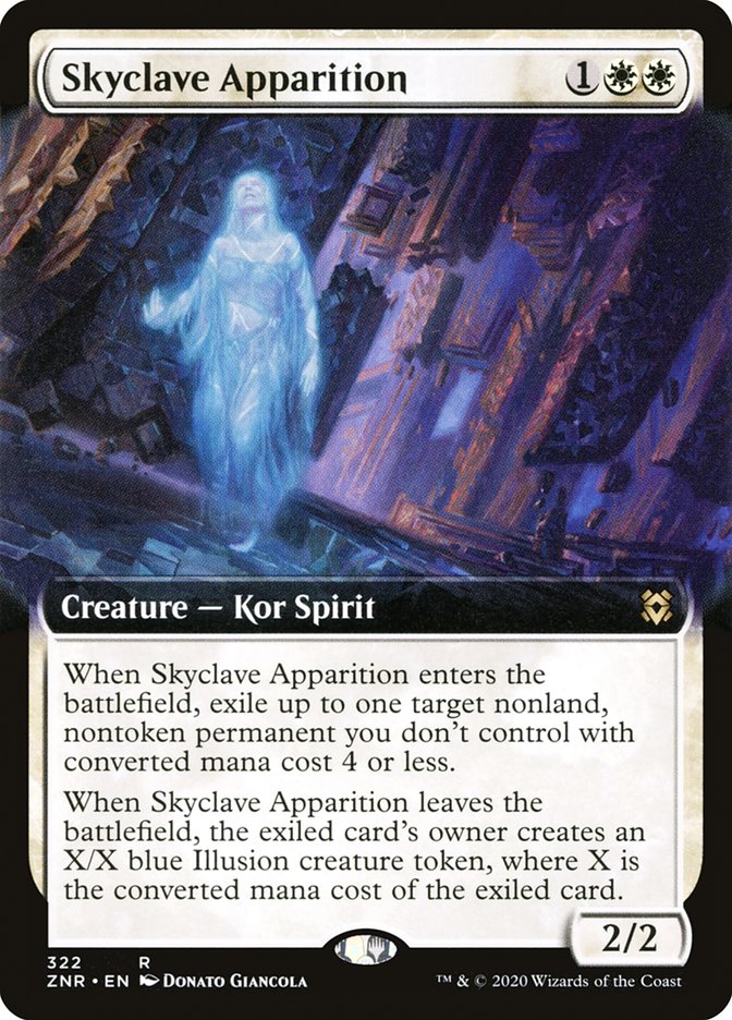 Skyclave Apparition (Extended Art) [Zendikar Rising] | Chromatic Games