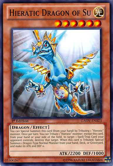 Hieratic Dragon of Su [GAOV-EN023] Common | Chromatic Games