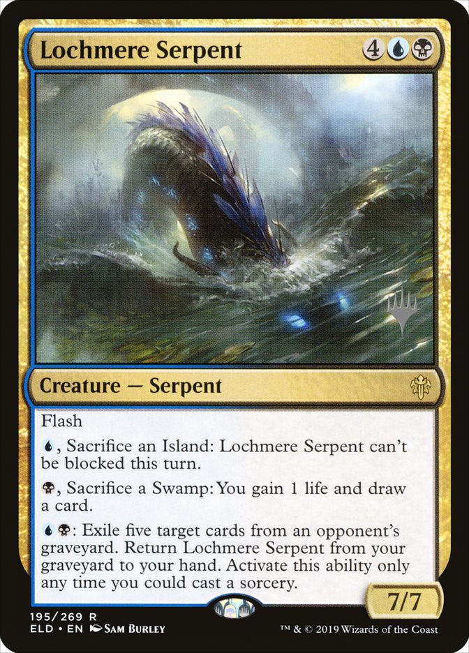 Lochmere Serpent (Promo Pack) [Throne of Eldraine Promos] | Chromatic Games