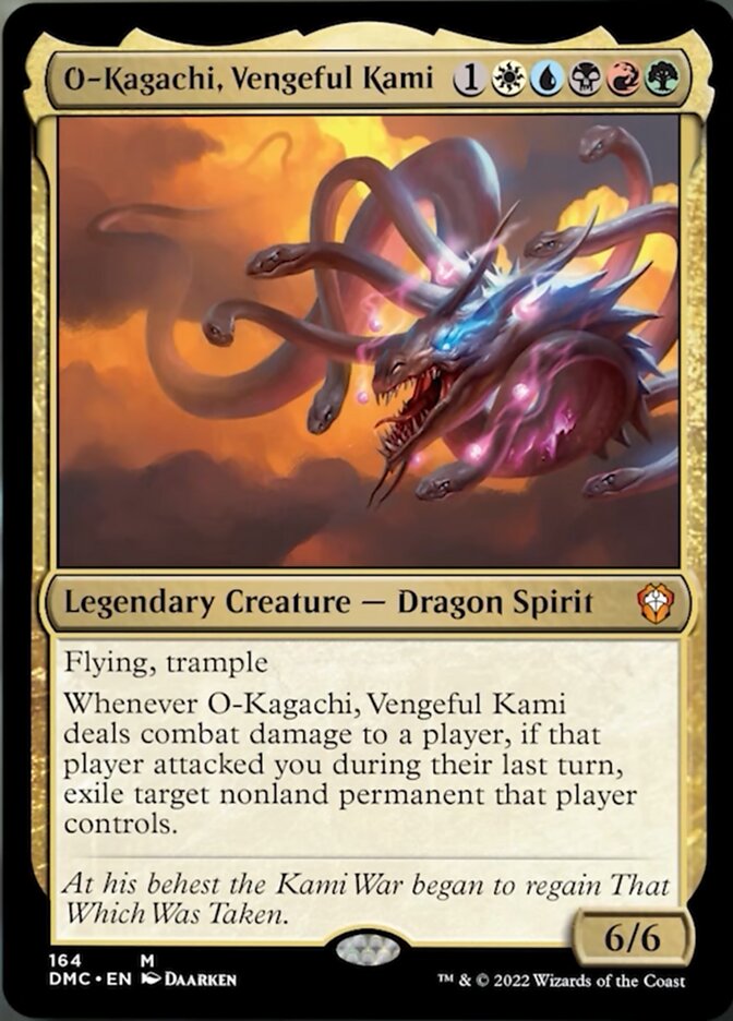 O-Kagachi, Vengeful Kami [Dominaria United Commander] | Chromatic Games