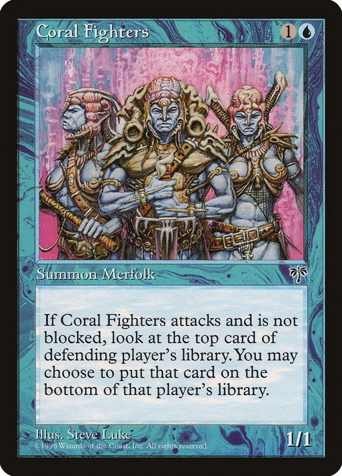 Coral Fighters [Mirage] | Chromatic Games