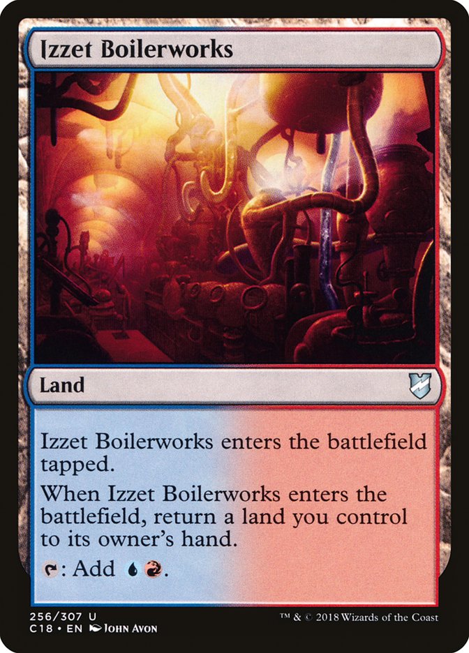 Izzet Boilerworks [Commander 2018] | Chromatic Games