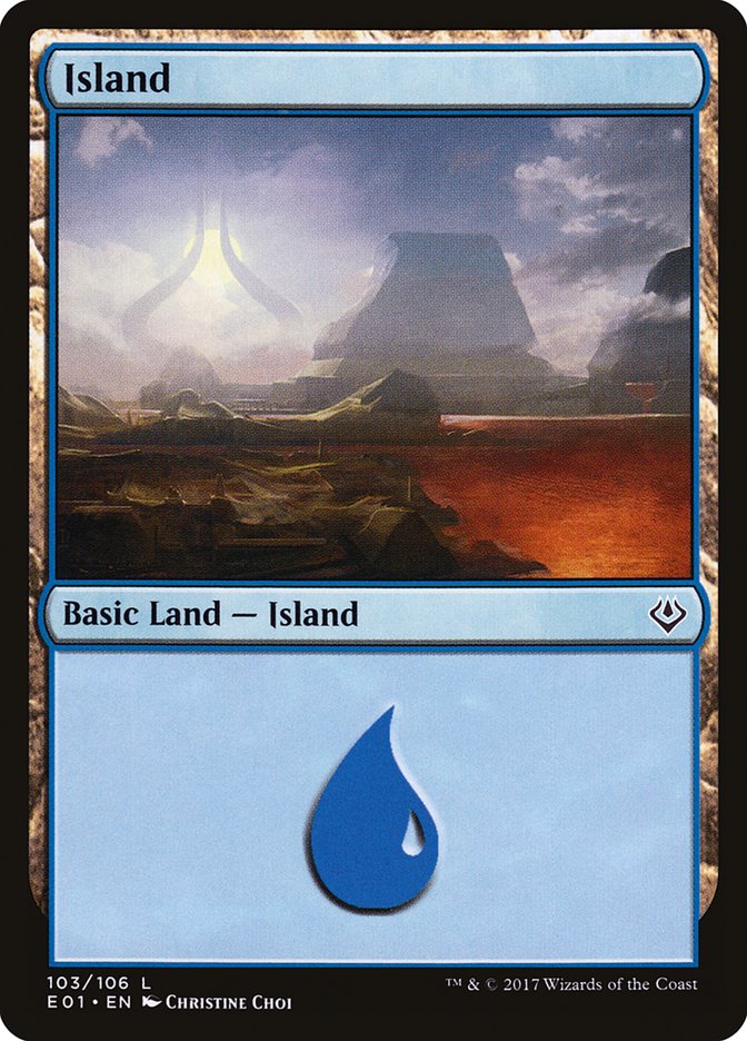 Island (103) [Archenemy: Nicol Bolas] | Chromatic Games