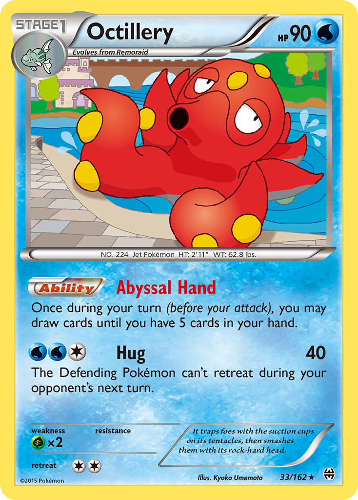 Octillery (33/162) [XY: BREAKthrough] | Chromatic Games