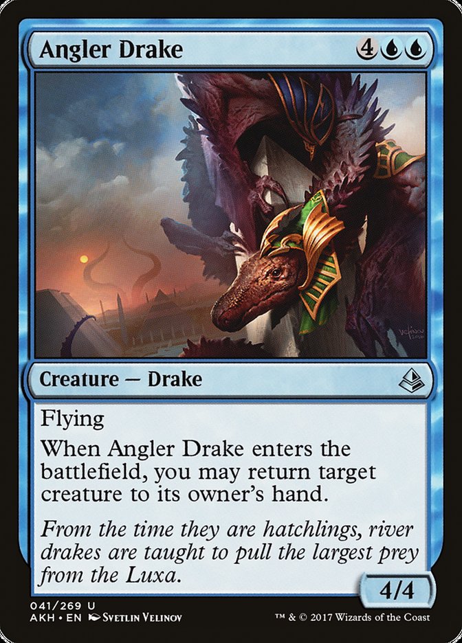 Angler Drake [Amonkhet] | Chromatic Games