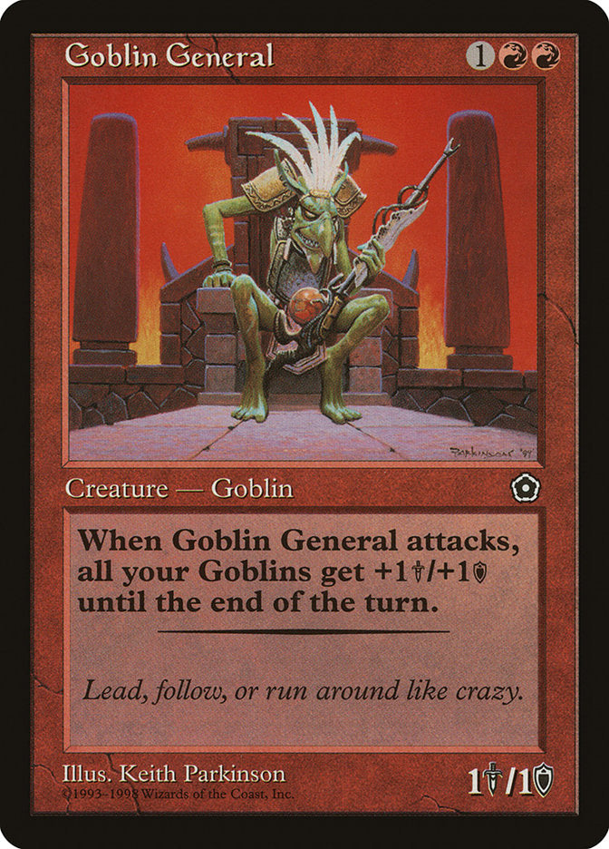 Goblin General [Portal Second Age] | Chromatic Games