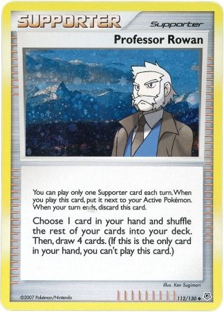 Professor Rowan (Cosmos Holo) [Miscellaneous Cards & Products] | Chromatic Games