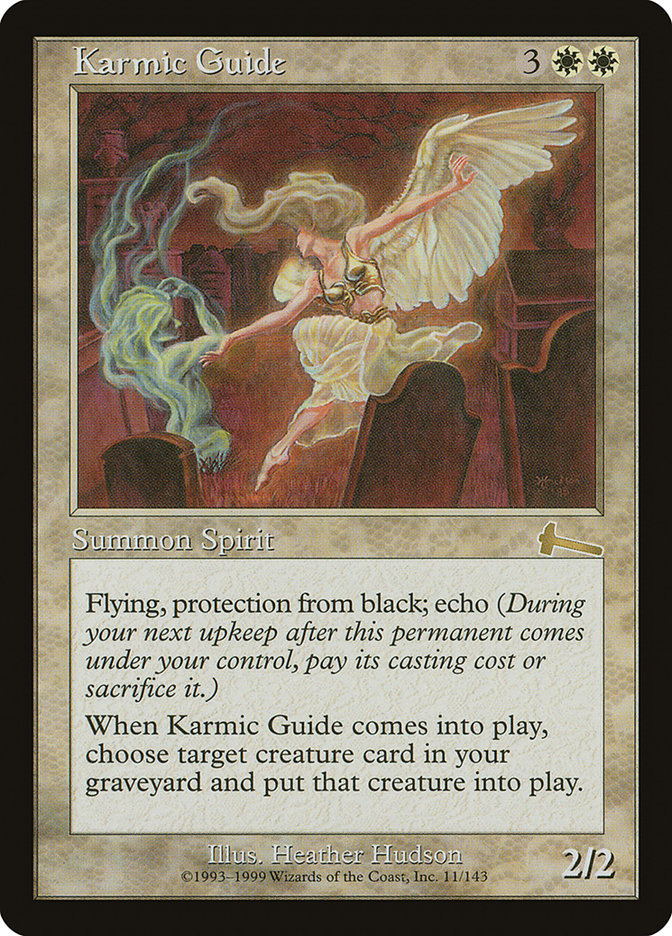 Karmic Guide [Urza's Legacy] | Chromatic Games