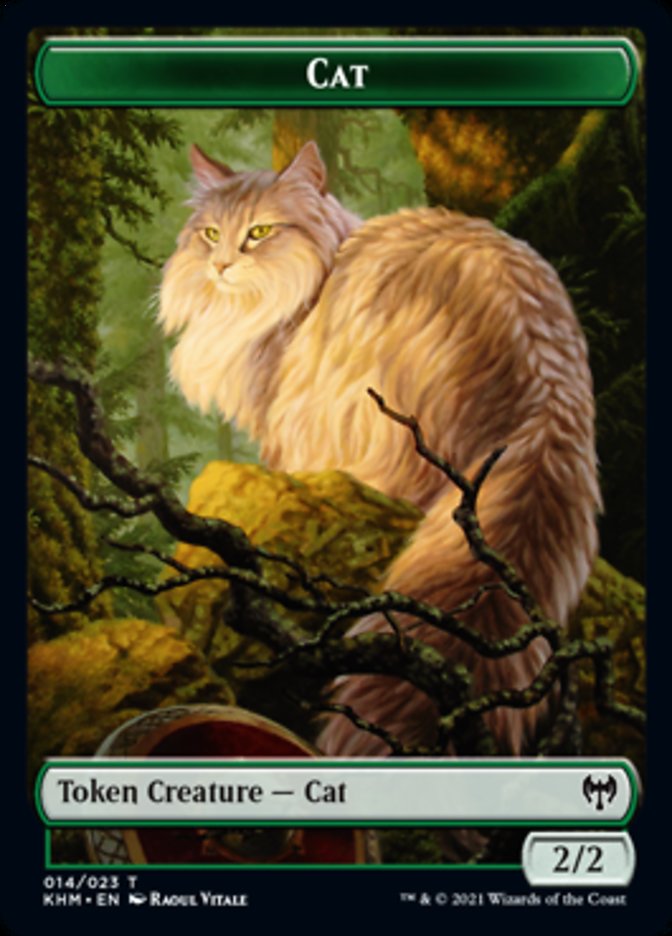 Cat Token [Kaldheim Tokens] | Chromatic Games