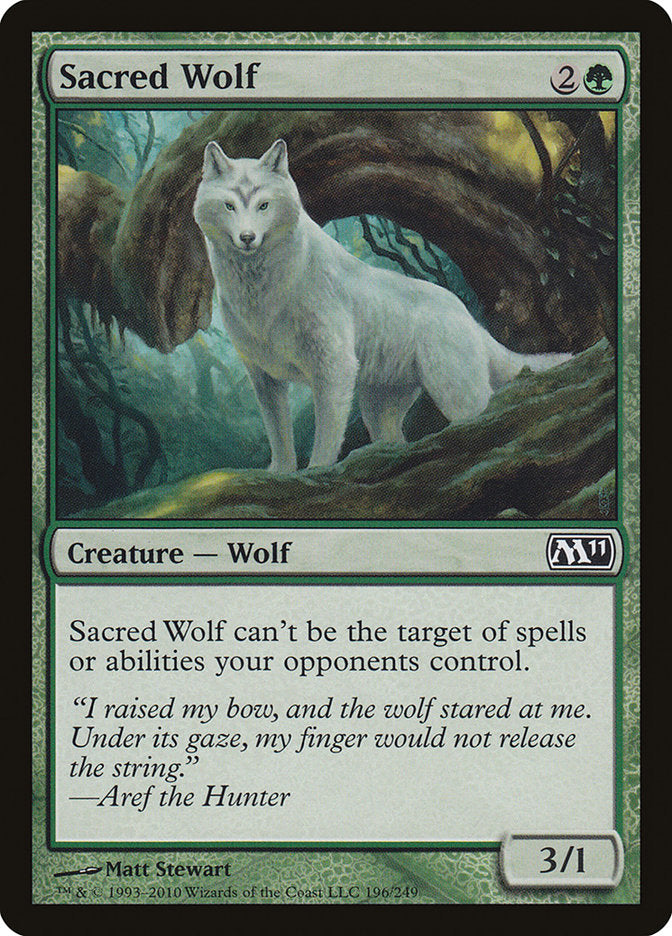 Sacred Wolf [Magic 2011] | Chromatic Games