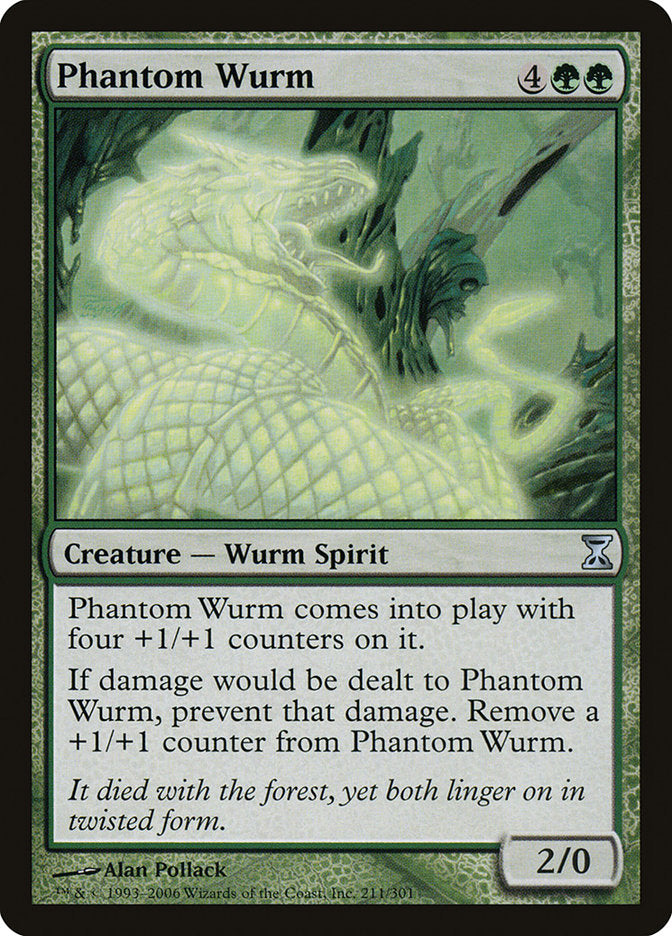 Phantom Wurm [Time Spiral] | Chromatic Games