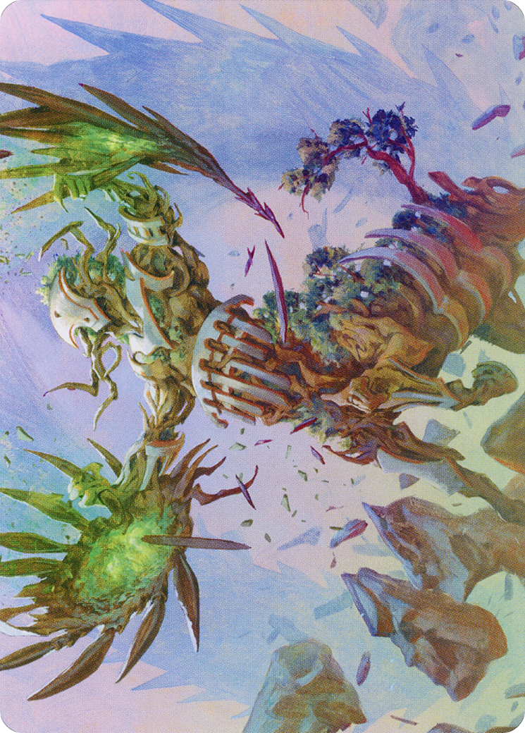 Botanical Brawler Art Card [March of the Machine Art Series] | Chromatic Games