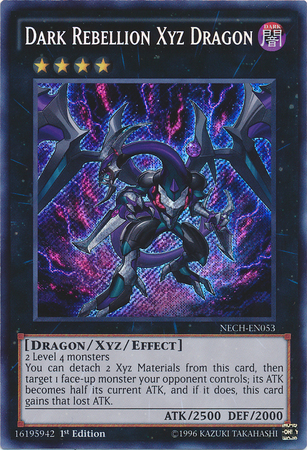 Dark Rebellion Xyz Dragon [NECH-EN053] Secret Rare | Chromatic Games