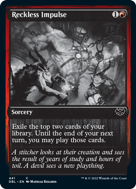 Reckless Impulse [Innistrad: Double Feature] | Chromatic Games
