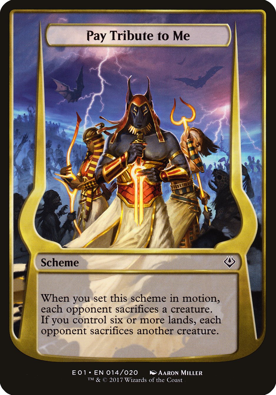 Pay Tribute to Me (Schemes) [Archenemy: Nicol Bolas Schemes] | Chromatic Games