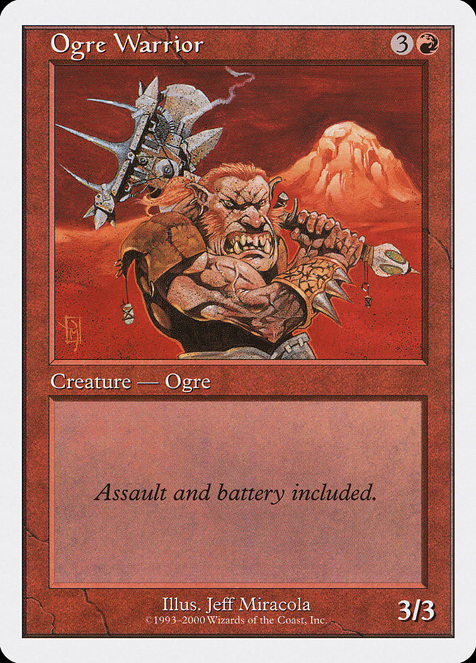 Ogre Warrior [Starter 2000] | Chromatic Games