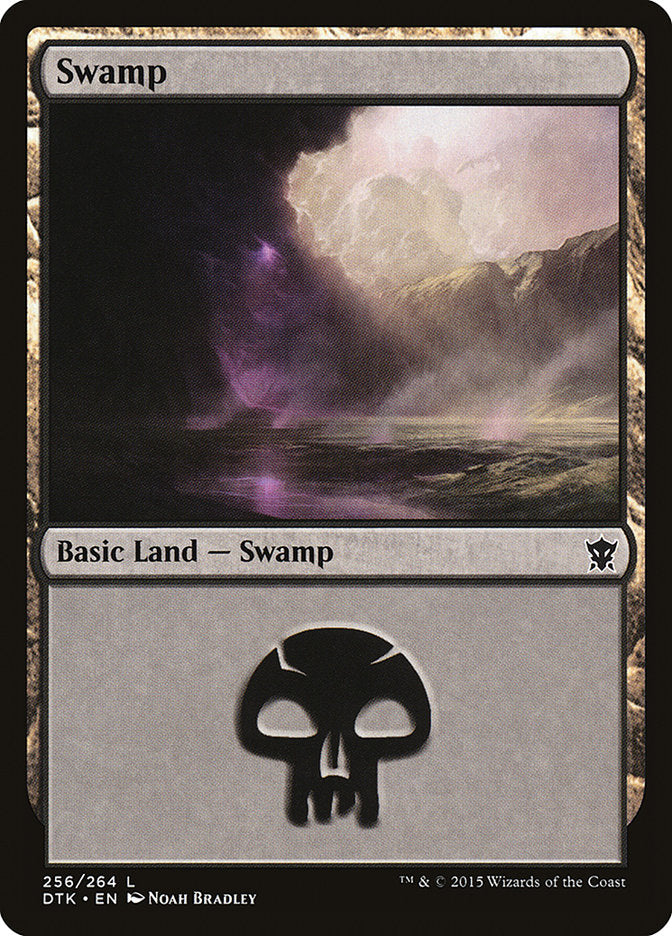 Swamp (256) [Dragons of Tarkir] | Chromatic Games