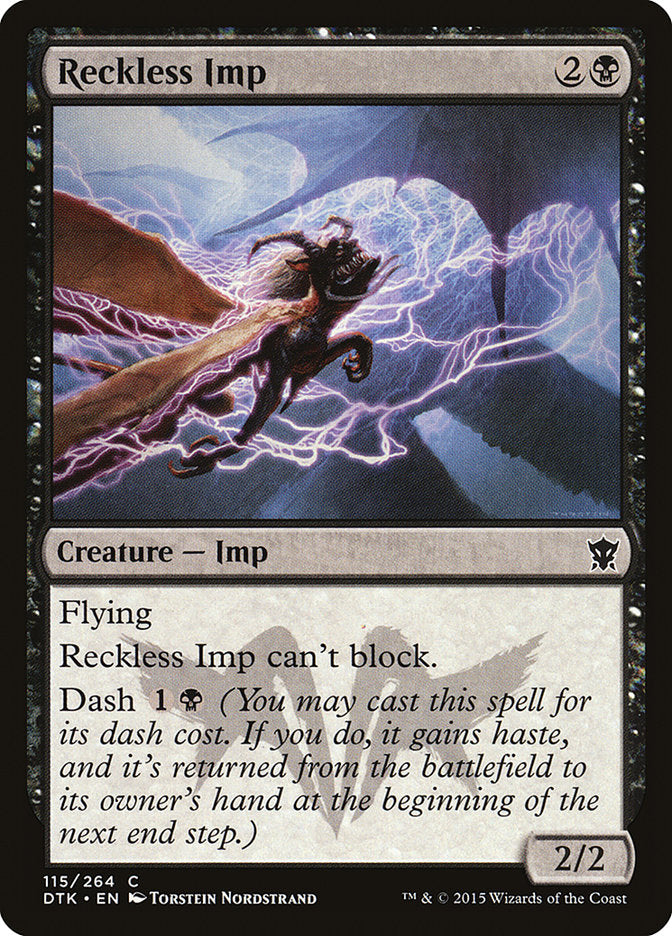 Reckless Imp [Dragons of Tarkir] | Chromatic Games