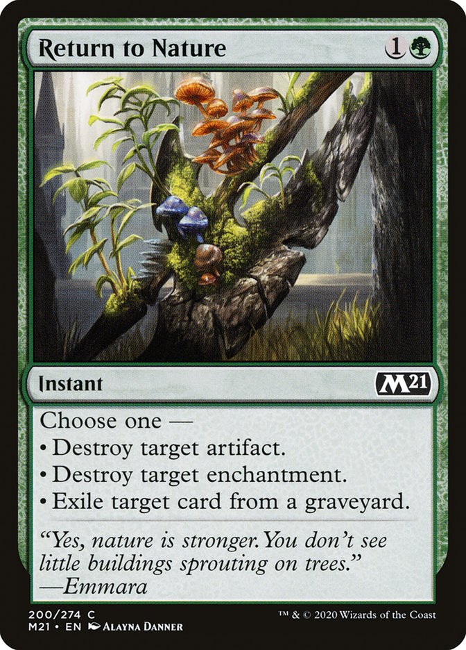Return to Nature [Core Set 2021] | Chromatic Games